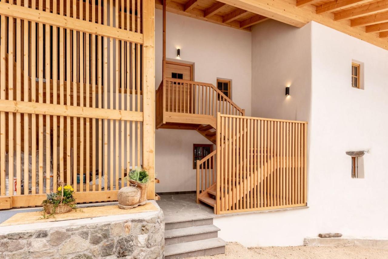 Oberpruenst Hof - App. St. Luis Apartment Plazzoles Exterior foto